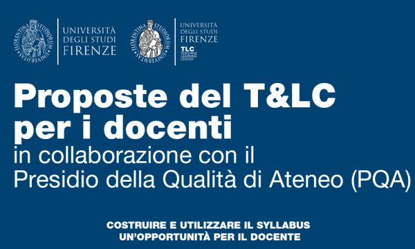 Costruire e utilizzare il Syllabus. Un'opportunità per il docente, Firenze 30 giugno 2023