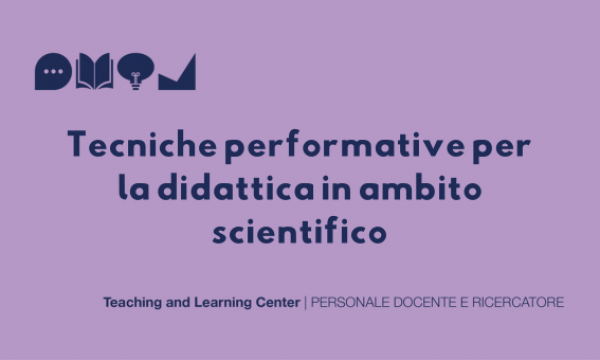 Evento per personale docente e ricercatore.