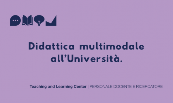 Evento per personale docente e ricercatore.