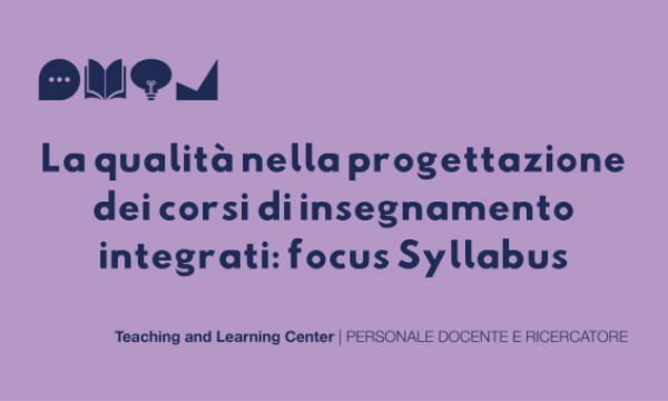 Evento per personale docente e ricercatore.