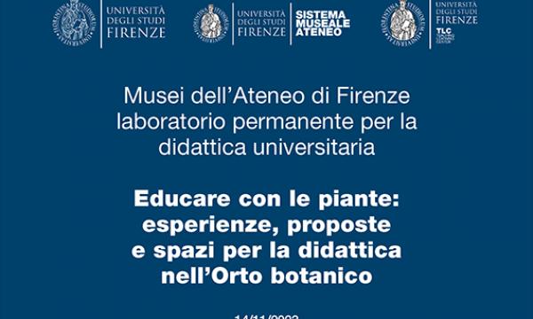 Educare con le piante: esperienze, proposte e spazi per la didattica nell’Orto botanico