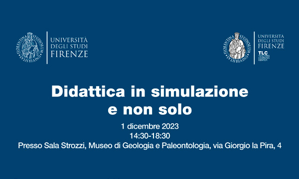 Didattica in simulazione e non solo