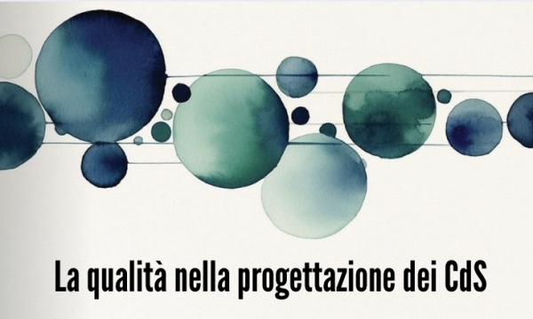 La qualità nella progettazione dei CdS .