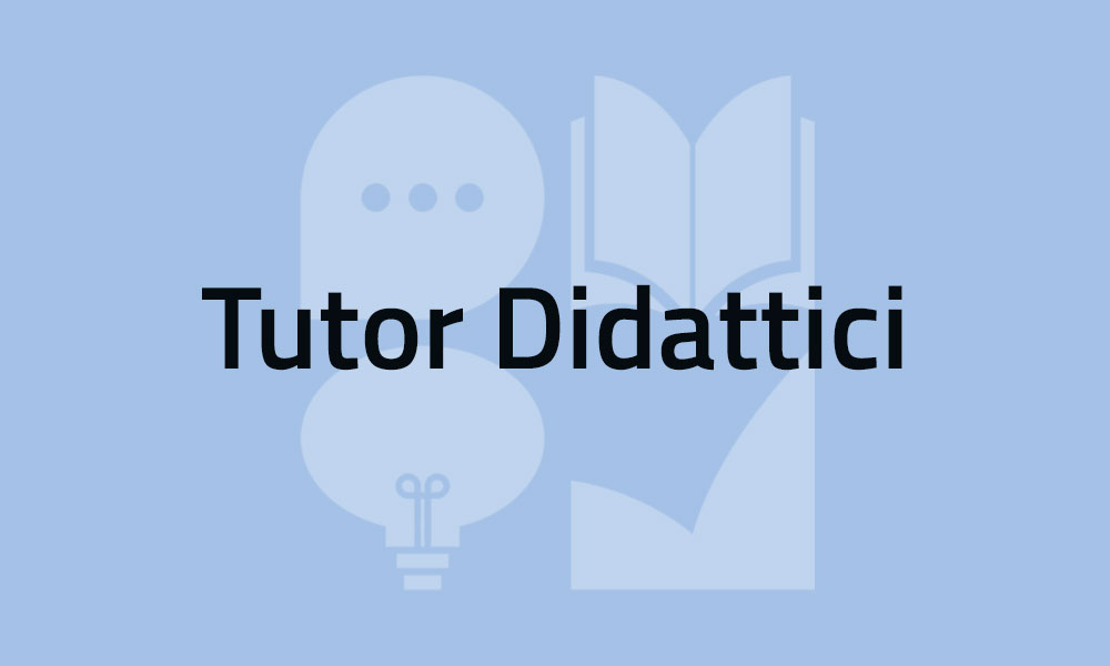 Tutor didattici